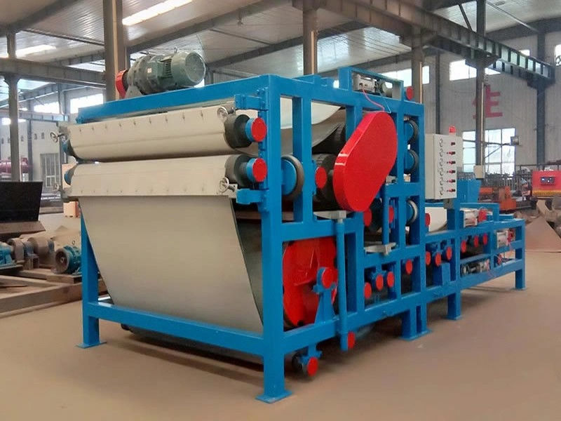 Vacuum Belt Filter Press For Wastewater Treatment Mining